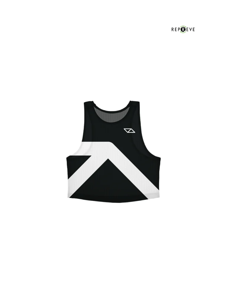 Verba Classic Black Crop Singlet Women