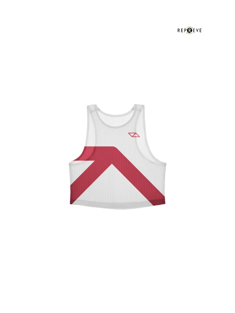 Verba Classic Frost White Crop Singlet Women