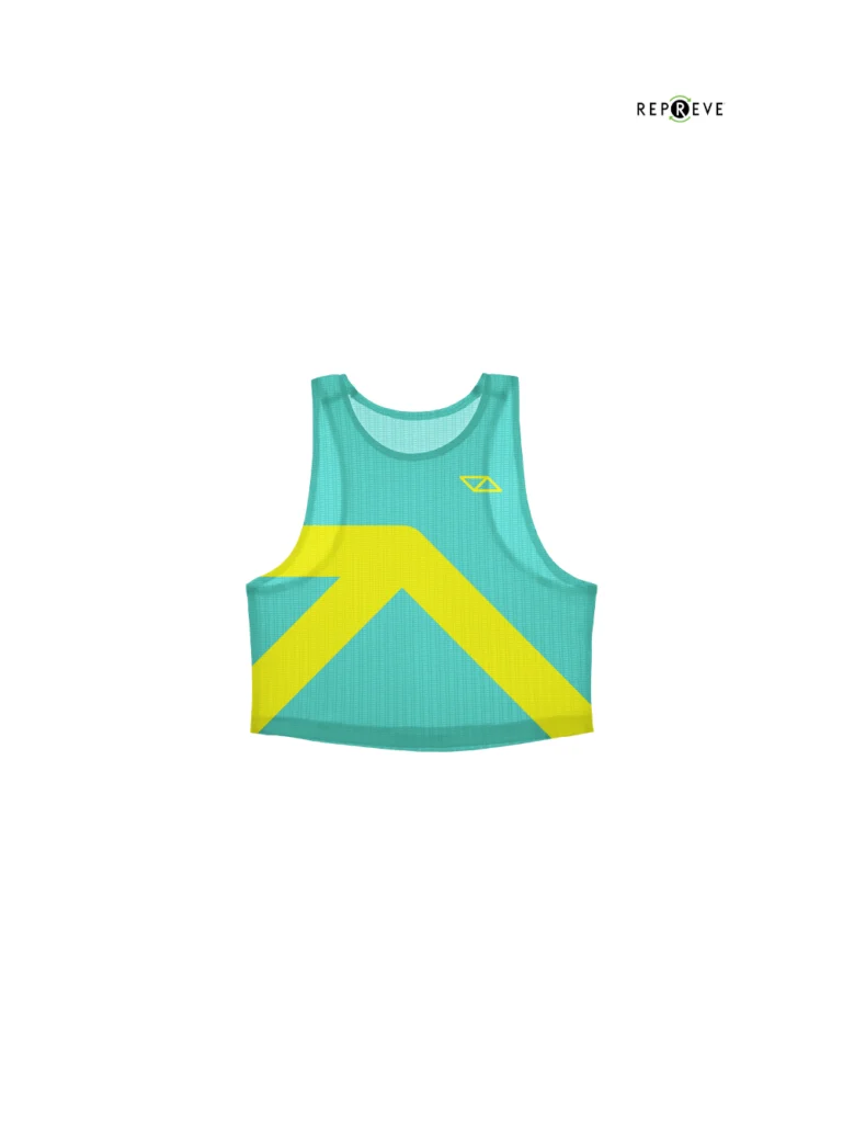 Verba Classic Aqua Crop Singlet Women